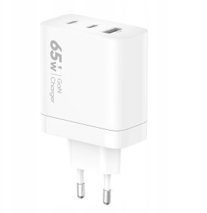 Ładowarka sieciowa VIDVIE PLE262 3A 65W GaN 3