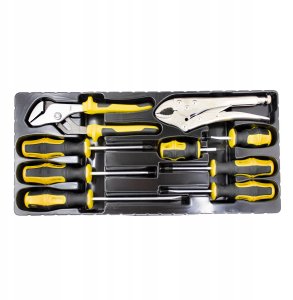 SKRZYNKA NARZĘDZIOWA KLUCZY NASADKI WKR ĘTAKI  87 EL. 6