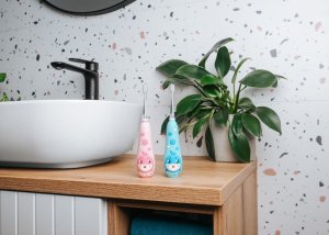 Szczoteczka soniczna Baby KIDO SMILE 1-5 lat różowa ZK3010 5