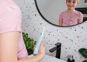 Szczoteczka soniczna Kids KIDO SMILE 5-9 lat niebieska ZK6020 7