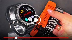 SMARTWATCH MĘSKI POLSKIE MENU GPS WODOODPORNY SMART WATCH KROKOMIERZ PULS 16