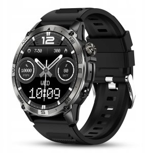 SMARTWATCH MĘSKI POLSKIE MENU GPS WODOODPORNY SMART WATCH KROKOMIERZ PULS 4