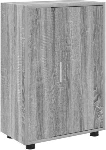 vidaXL Zestaw szafki TV 4 części 4 pcs Szary dąb sonoma 8