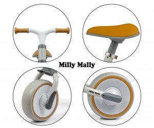 Milly Mally Rowerek Biegowy Skippy White 11