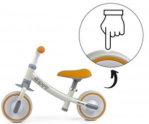 Milly Mally Rowerek Biegowy Skippy White 10