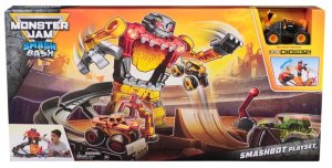 Monster Jam 1:64 Smash & Bash Smashbot Playset 4