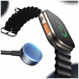 Kabel USB Usams USB-C - 2x USB-C Czarny 5
