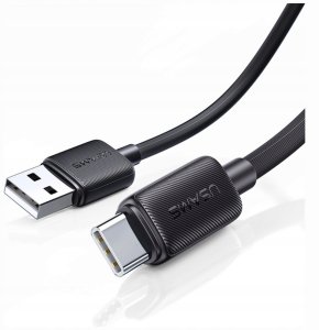 Usams Kabel USAMS KY Series US-SJ693 3A USB-C  do USB-A 2m biały 2
