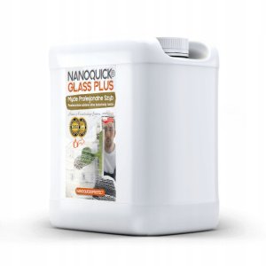 Profesjonalny Płyn do Szyb Balustrad Elewacji Witryn NANOQUICK Glass Plus 1 3