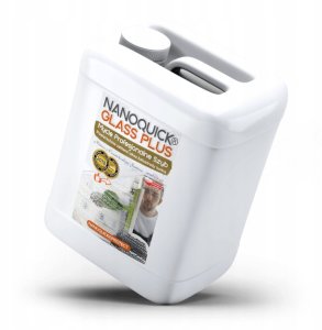 Profesjonalny Płyn do Szyb Balustrad Elewacji Witryn NANOQUICK Glass Plus 1 5