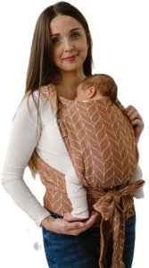 Nosidełko Kavka Handy Pro: Hazelnut Braid (No cotton) Regulowane 3