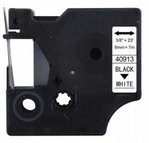 Taśma DYMO D1 40913 9mm x 7m S0720680 czarny na białym zamiennik 2