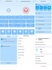 OXT Czujnik radar obecności jasności 230V WiFi TUYA T150 7