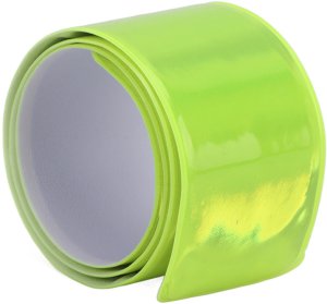 Opaska odblaskowa ostrzegawcza do biegania samozaciskowa odblask na rękę 3