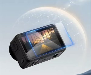 SZKŁO HARTOWANE 9H Z APLIKATOREM NA OBIEKTYW I EKRAN DO DJI ACTION 5 PRO - 3 SZT. 7