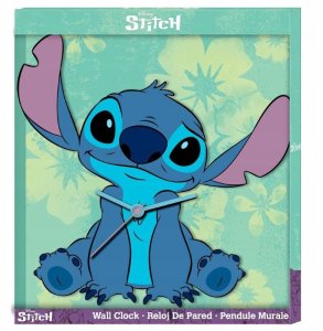 Zegar Ścienny Na Ścianę Duży Xl 50x50cm Dla Dziecka Dzieci / Lilo I Stitch / Las3069 2