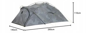 Namiot trekkingowy Salewa Litetrek II Camou Tent - camouflage 4
