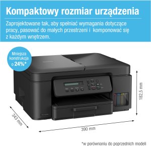 Urządzenie wielofunkcyjne Brother DCP-T730DW InkBenefit (DCPT730DWYJ1) 2