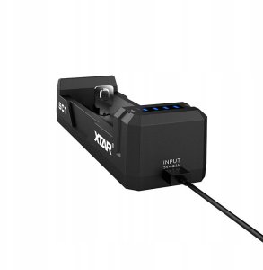 Ładowarka do akumulatorów cylindrycznych Li-ion 18650 USB-C - 1 kanał 4