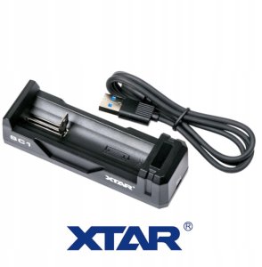 Ładowarka do akumulatorów cylindrycznych Li-ion 18650 USB-C - 1 kanał 10