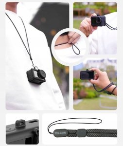 Pokrowiec Futerał Case Etui + Pasek + Dekielek Do Dji Osmo Action 5 Pro / 4 / 3 / S6-ptc-011-tdj 7