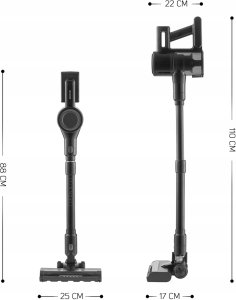 SVC 7221BK Odkurzacz pionowy 2 w 1 akumulatorowy 5