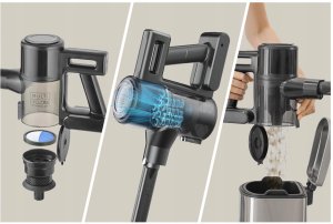 SVC 7221BK Odkurzacz pionowy 2 w 1 akumulatorowy 10