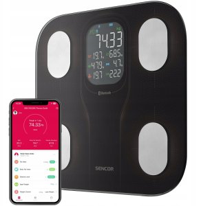 SBS 9002BK Waga Fitness Bluetooth 2