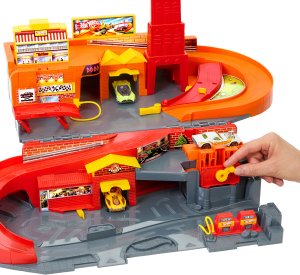 Mattel Hot Wheels Rajdowe miasto Przenośny zestaw (JFH37) 3