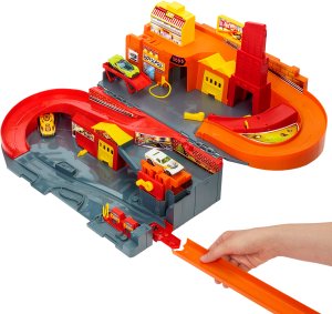 Mattel Hot Wheels Rajdowe miasto Przenośny zestaw (JFH37) 5
