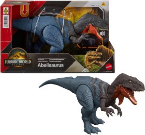 Figurka Mattel Jurassic World Rebirth Abelisaurus Ryczący dinozaur (JGB91) 2