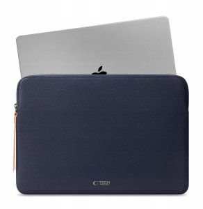 Torba Tech-Protect Pokrowiec Fleece Laptop 13-14 Navy Blue 3