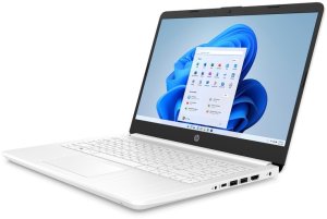 Biały laptop HP 14-dq0052dx / 685K1UA / Intel N4120 / 16GB / 64GB eMMC / HD / Win 11 / OFFICE 365 2
