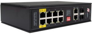Switch Poe Getfort Przemysłowy Poe 8Ge+2Ge+2Sfp (-40/80) 6
