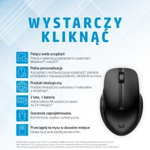 Mysz HP 435 Multi-Device (3B4Q5UT) 6