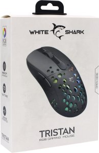 White Shark TRISTAN myszka Gaming Oburęczny USB Typu-A Optyczny 12000 DPI 7