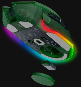 Mysz Razer Basilisk V3 Pro Phantom Green Edition  (RZ01-05240300-R3G1) 3
