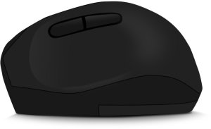 Mysz Evolveo EVOLVEO LadyErgo, cicha wertykalna ergonomiczna mysz, 2.4GHz, czarna 2