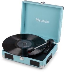 Gramofon Audizio Gramofon w walizce RP111BL niebieski one size 7