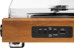 Gramofon z głośnikami RP335 Vintage brązowy Audizio one size 17