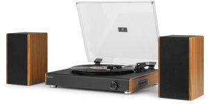 Gramofon z głośnikami RP335 Vintage brązowy Audizio one size 5