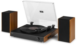 Gramofon z głośnikami RP335 Vintage brązowy Audizio one size 6