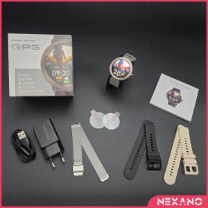 SMARTWATCH DAMSKI ZEGAREK WODOODPORNY GPS MENU PL AMOLED ROZMOWY PULS SPORT 15