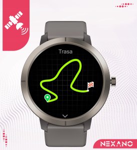 SMARTWATCH DAMSKI ZEGAREK WODOODPORNY GPS MENU PL AMOLED ROZMOWY PULS SPORT 4