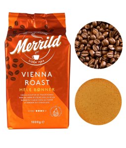 Merrild Vienna Roast kawa ziarnista 1kg 2