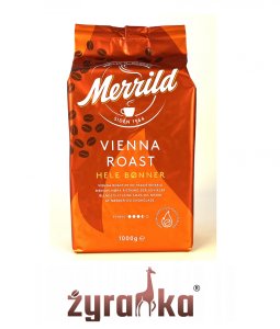 Merrild Vienna Roast kawa ziarnista 1kg 3