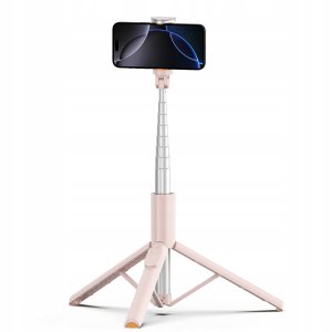 TECH-PROTECT L09S BLUETOOTH SELFIE STICK TRIPOD PINK 5