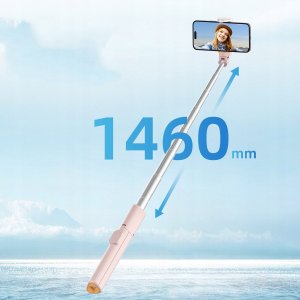 TECH-PROTECT L09S BLUETOOTH SELFIE STICK TRIPOD PINK 7