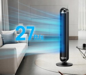 Wentylator Colorovo Wentylator Dreo Tower Fan - Cruiser TF611S-IOT & Black, 42" 2