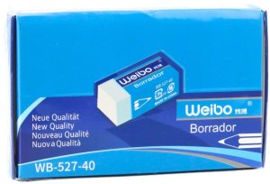 Gumka Do Mazania Szkolna Biurowa Biała WB-527-40 3,5cm LEAN 3